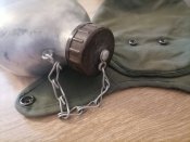 #О 6 Оригинальная фляга армии Франции с термо чехлом