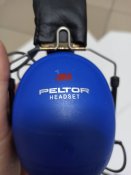 Шумоподавляющий наушники PELTOR 3м с кнопкой