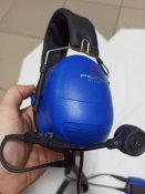 Шумоподавляющий наушники PELTOR 3м с кнопкой