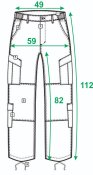 Штани бойової форми OCP армії/повітряних сил США - L\R (1 шт.)