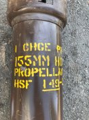 Тубус порохового заряду M4A2 для снарядів 155 мм ( Благодійний лот для підтримки ЗСУ )