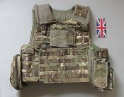 10 штук OPS панелей к разгрузочному бронежилету Osprey MK-4 MTP. Британия. Б/У.