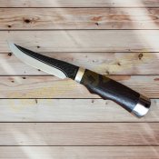 Нож туристический Охотник сталь 65Х13 чехлом 24 см