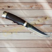 Нож туристический Охотник сталь 65Х13 чехлом 24 см