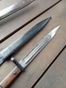 Штик-нож Маузер К-98. Штык-нож СВТ-40.