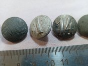 Пуговицы, 8шт., разные. Коп. Германия
