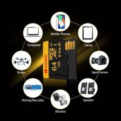 Карта пам'яті Kodak micro SD 64Gb U3 A1 class 10