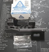 Моноблок Leapers UTG accu-sync offset 50. d - 30 мм. Extra High. Picatinny. Black (1 шт.)