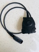 Кнопка птт, ptt, push to talk,Peltor оригінал motorola radio, для серії dp 4400-4800