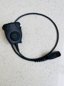 Кнопка птт, ptt, push to talk,Peltor оригінал motorola radio, для серії dp 4400-4800