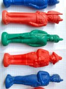 6 фигур воинов ( выпуск при СССР )