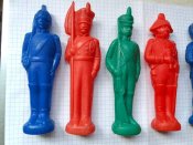 6 фигур воинов ( выпуск при СССР )