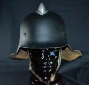 Каска Пожарной полиции М34 “feuerschutzpolizei”.