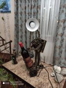 Настольный светильник (hand made)