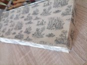 #П  Оригинальный набор из Франции нож, вилка,мусат рукоятка из лапки косули.
