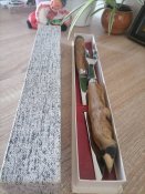 #П  Новый комплект нож и вилка производства Франции.
