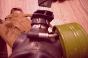 Сталкерський Протигаз від орків з сумкою