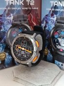 AMOLED дисплей.Новинка 2023 року. Kospet Tank Т2 протиударний, водостійкий смарт годинник з можливістю здійснювати дзвінки.