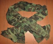 Шарф-сітка Tactical Scarf Mesh (Sniper Veil) Camo Woodland