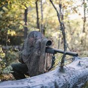 Шарф-сітка Tactical Scarf Mesh (Sniper Veil) Camo Woodland