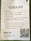 Сапоги заброды Mittet Overtrekk Норвегия