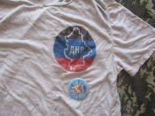 Футболка днр + значок ЛНР з зачистки