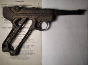 Пистолет Luger.