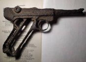 Пистолет Luger.