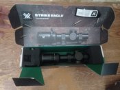 Приціл оптичний Vortex Strike Eagle 1-8x24 FFP з сіткою EBR-8 з підсвічуванням + кронштейн