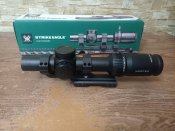 Приціл оптичний Vortex Strike Eagle 1-8x24 FFP з сіткою EBR-8 з підсвічуванням + кронштейн