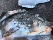 Частини ракети калібр з маркуванням 1 ( Благодійний лот на підтримку ЗСУ )