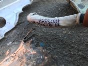 Частини ракети калібр з маркуванням 1 ( Благодійний лот на підтримку ЗСУ )
