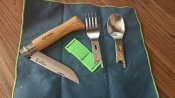 Набір OPINEL Nomad  Picnic + (002500) . Ніж, ложка, вилка.