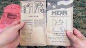 Суточный американский гражданский сухой паек/humanitarian daily ration USA/mre/ирп/мре