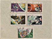 Серія поштових марок Куба " Космос " 1984 рік