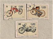 Серія поштових марок Куба " Транспорт " 1985 рік
