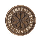 Вишитий шеврон "Runic circle Руничне коло" на липучці