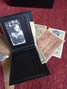 Череп СС + ґудзик кокарда СС + гаманець