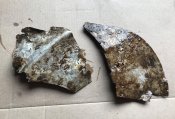 Уламки фюзеляжу німецького літака
