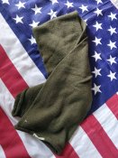 Контрактный, вязаный, шерстяной шарф армии США