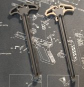 Рукоятка взведення Armaspec VictoryTM двостороння для AR15.Чорна