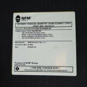 Керамічні плити NFM з жилету прихованого носіння (анатомічні)