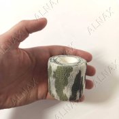 Лента камуфляжная, снег 250х5 см. (5 шт.)