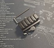 Быстросъёмный подъемник на weaver для АК/AR15 (2 шт.)