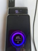 Повербанк 27000 mA*h, на акумуляторах Samsung 3500 mA*h. 8 шт. Швидка зарядка, 20W (1 шт.)