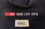 Куртка железнодорожника, залізничник, размер 50, мембрана, 2008 г, SBB CFF FFS Швейцария