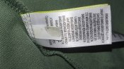 Сорочка поло m&s green з чистої бавовни з довгим рукавом