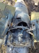 Носова частично ракети 9М331 ЗРК Тор + бак