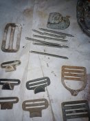 Пряжечки, зацепи ,комплектуючі до німецьких протигазів