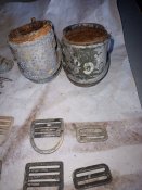 Пряжечки, зацепи ,комплектуючі до німецьких протигазів